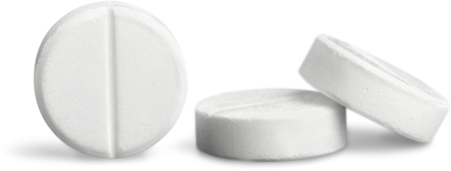 Round White Tablets